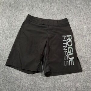Rogue Fitness Board Shorts Men 32 Training‎ CrossFit MMA Workout Black USA Made